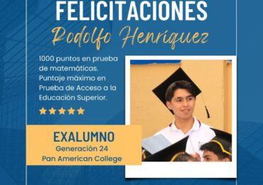 Alumno de nuestro colegio máximo puntaje en PAES